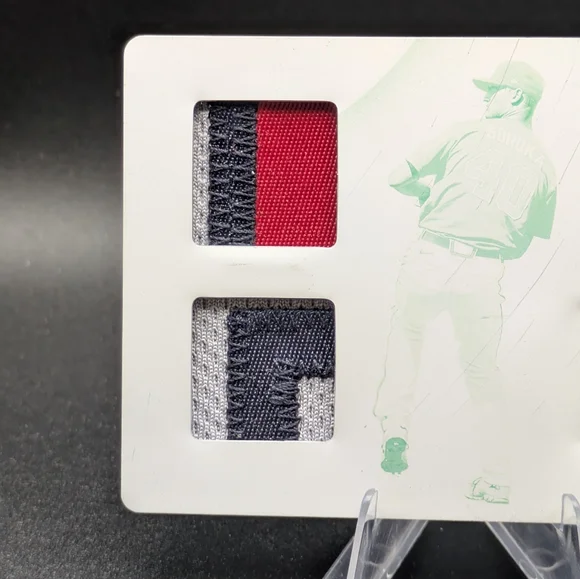 2020 Panini Immaculate MIKE SOROKA #'d 1/1 Triple Patch PRINTING PLATE Braves